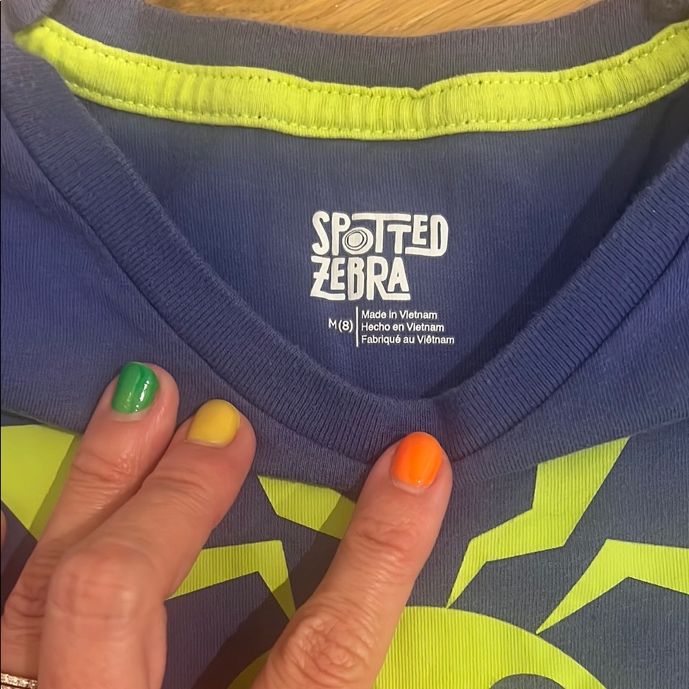 Set‎ of 4 Spotted Zebra Kids Graphic T-Shirts - Picture 8 of 11